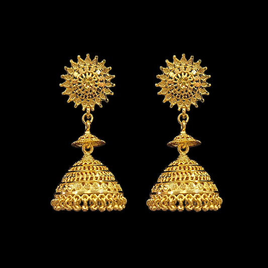 Medium Jhumka - X - My Golden Wish
