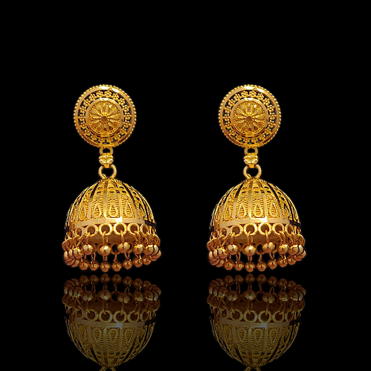 Medium Jhumka - IX - My Golden Wish