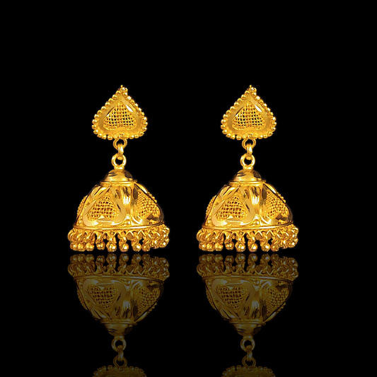 Medium Jhumka - XV - My Golden Wish