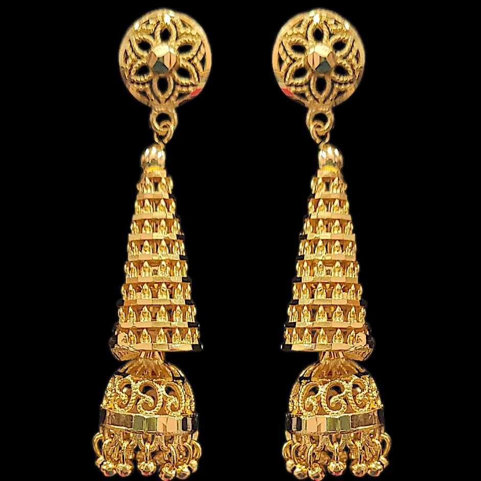 Medium Jhumka - II - My Golden Wish