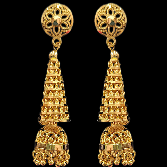 Medium Jhumka - II - My Golden Wish