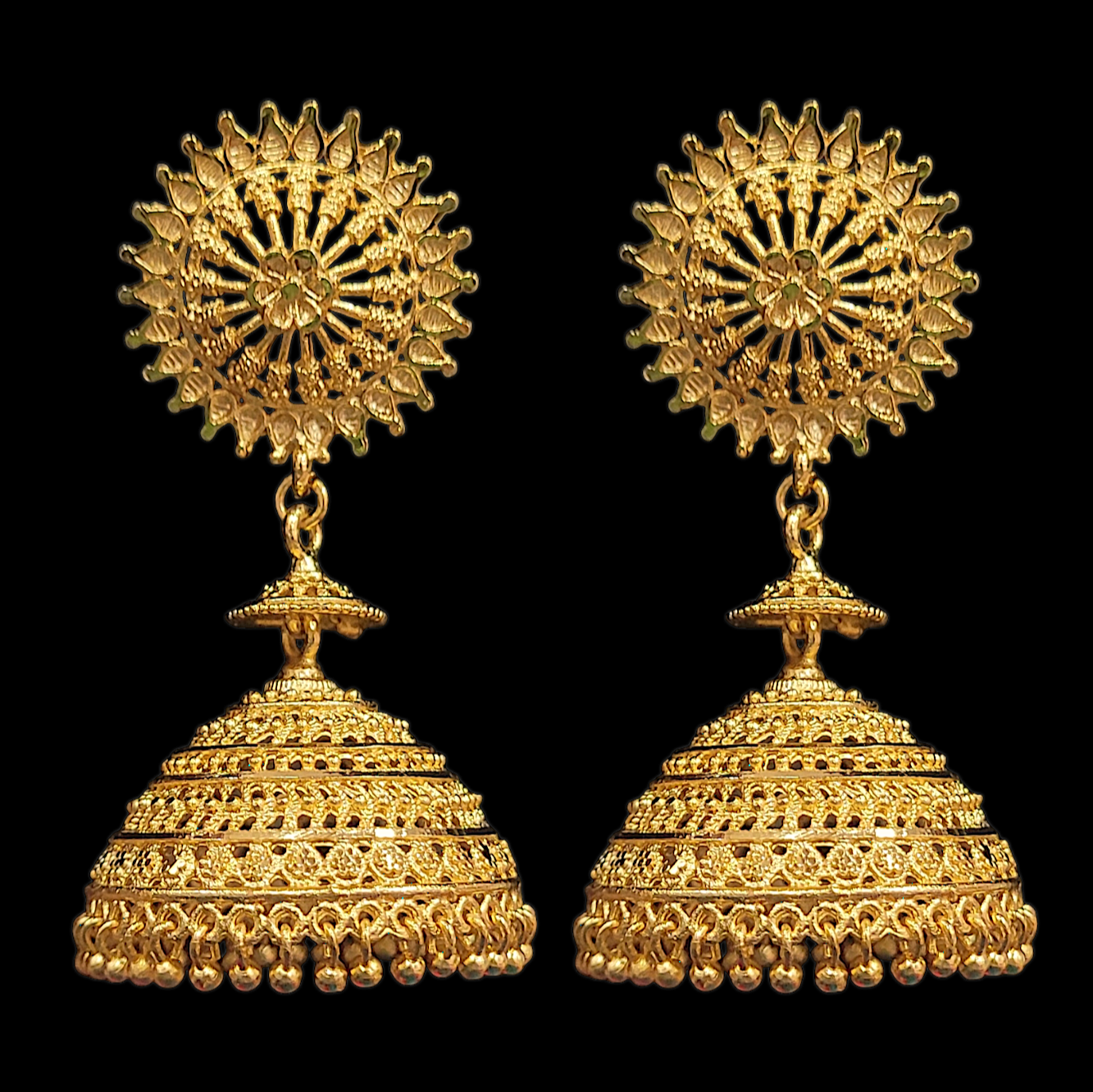 Large Jhumka - II - My Golden Wish