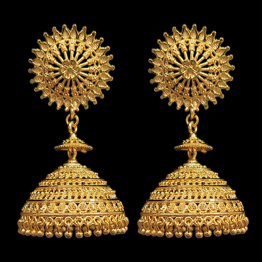 Large Jhumka - II - My Golden Wish