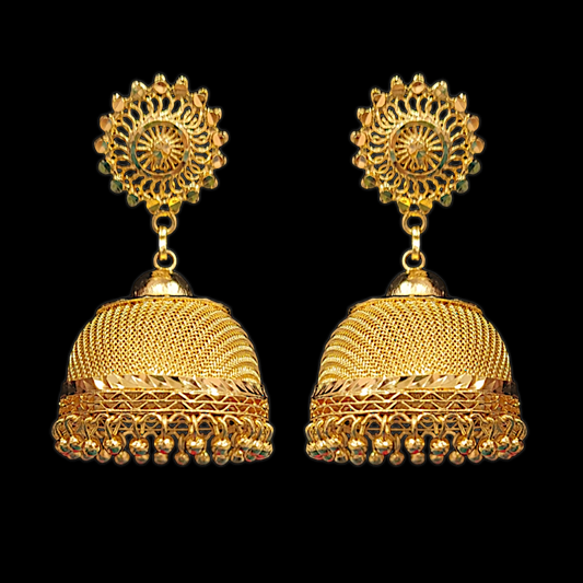 Medium Jhumka - III - My Golden Wish