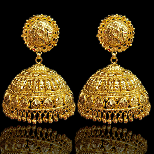 Large Jhumka - III - My Golden Wish