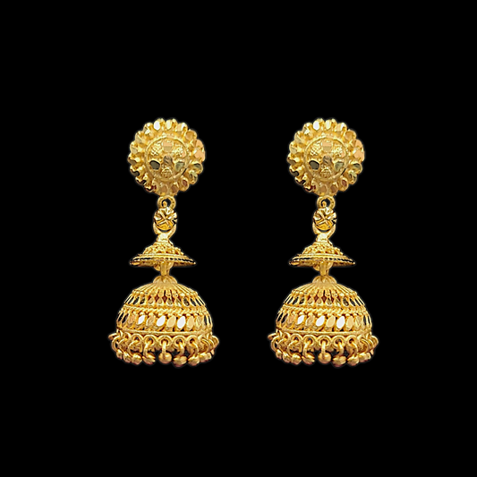 Medium Jhumka - VI - My Golden Wish