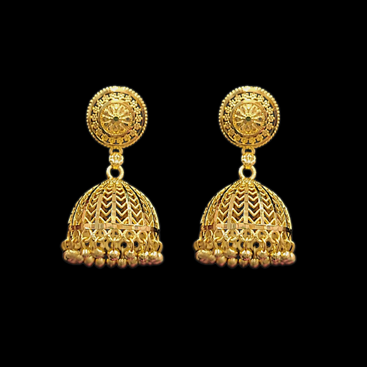 Medium Jhumka - VIII - My Golden Wish