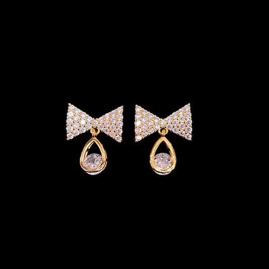 Bow AD Earrring - My Golden Wish