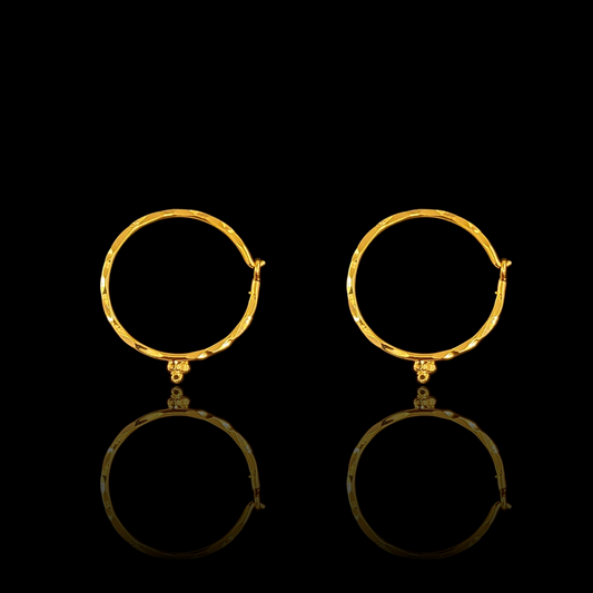 Simple Hoop Earring - My Golden Wish
