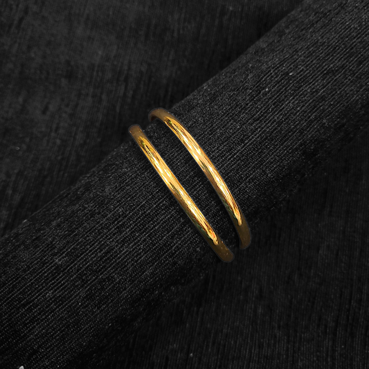 Plain Ruli Churi Pair - My Golden Wish