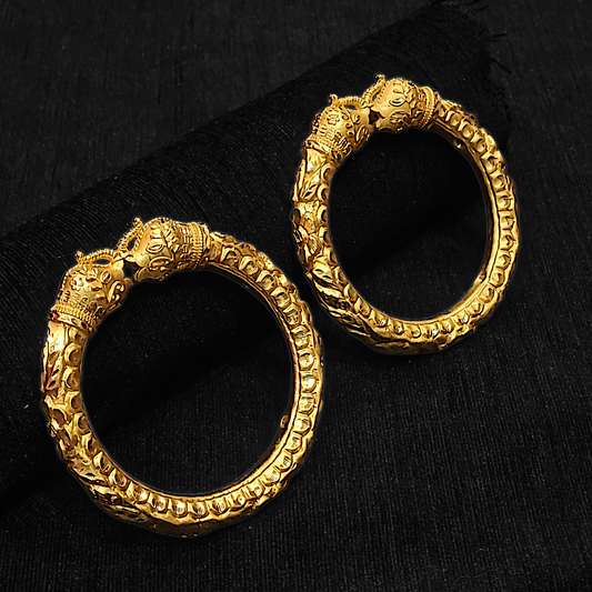 Hathi Mukh Bangle - My Golden Wish