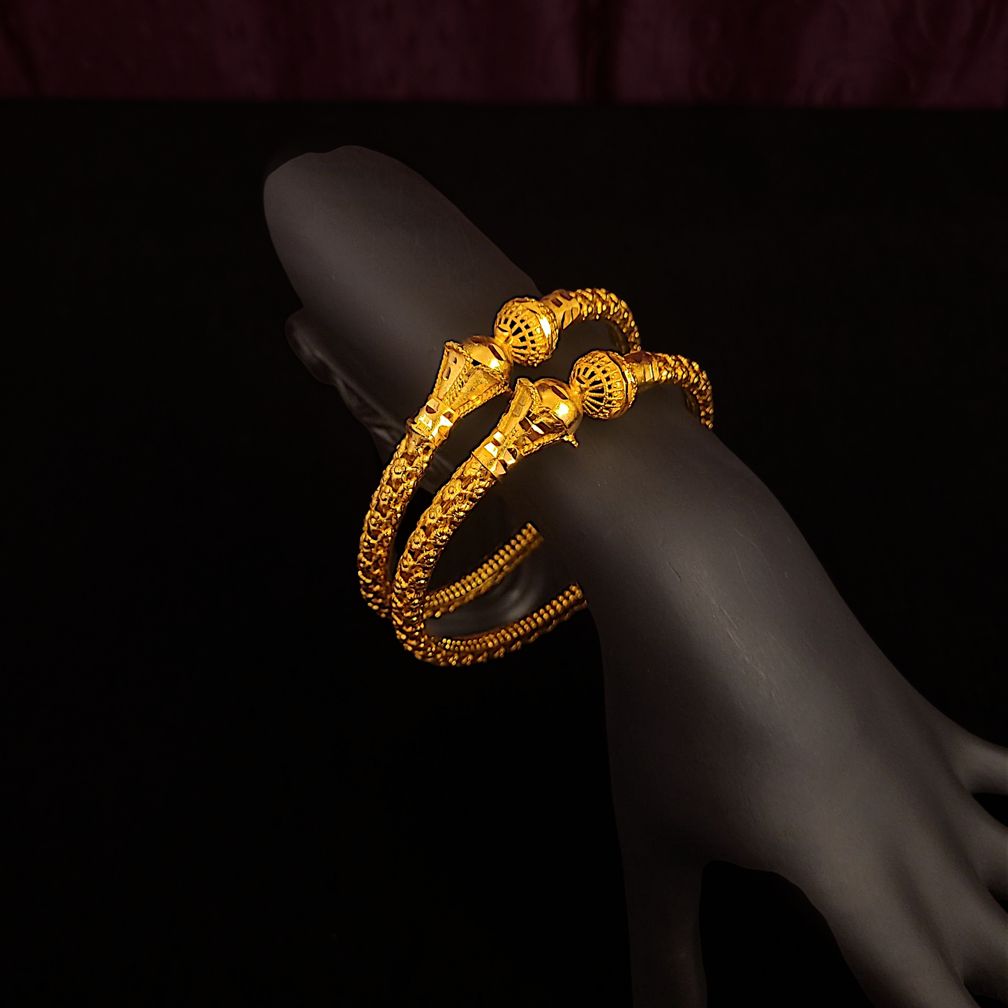 Pressed Jui Bangle - My Golden Wish