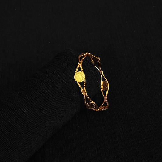 Curve Ginni Bangle - My Golden Wish