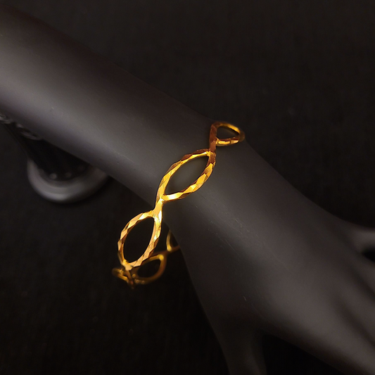 Spiral Bangle - My Golden Wish