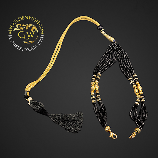 Premium Beads Tarsel ( Tassel ) - Design 1 - My Golden Wish