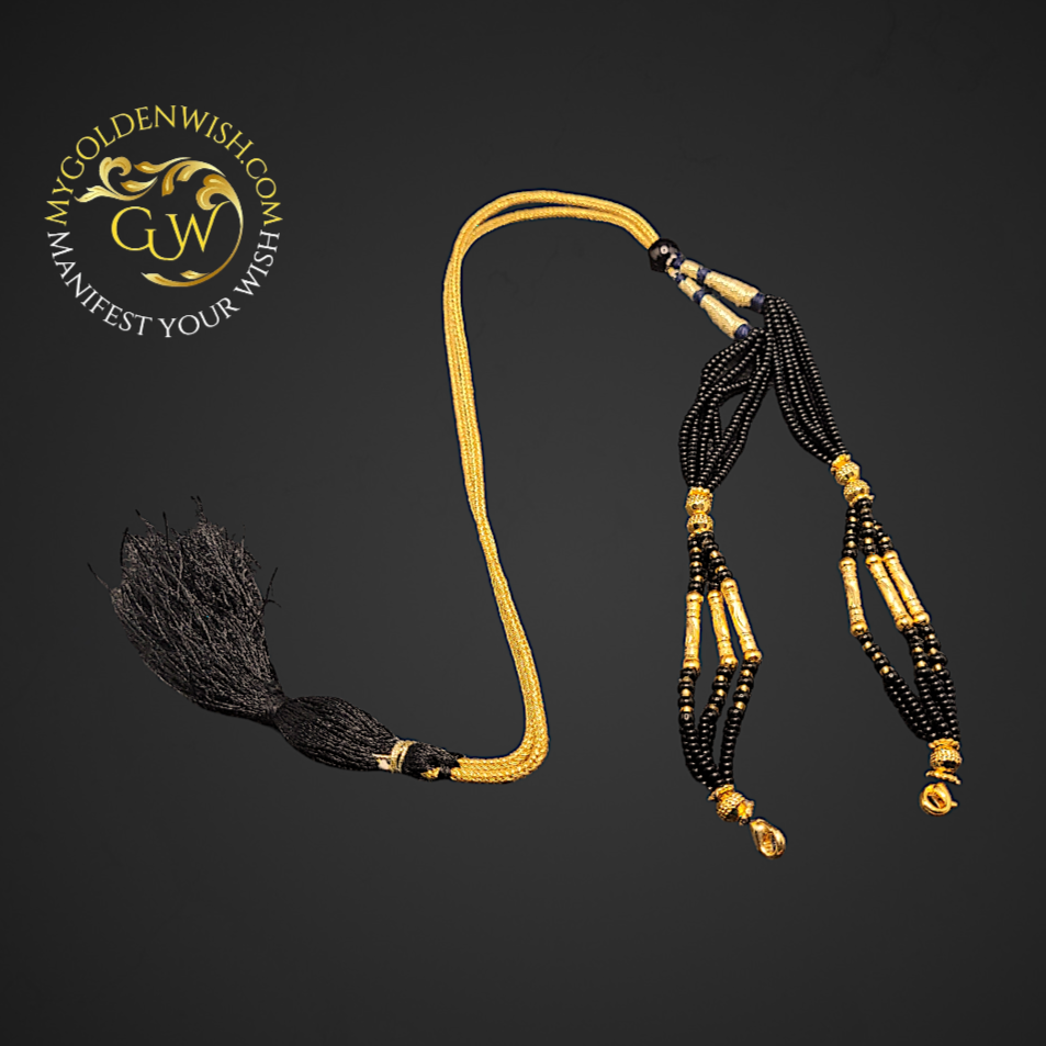 Premium Beads Tarsel ( Tassel ) - Design 3 - My Golden Wish