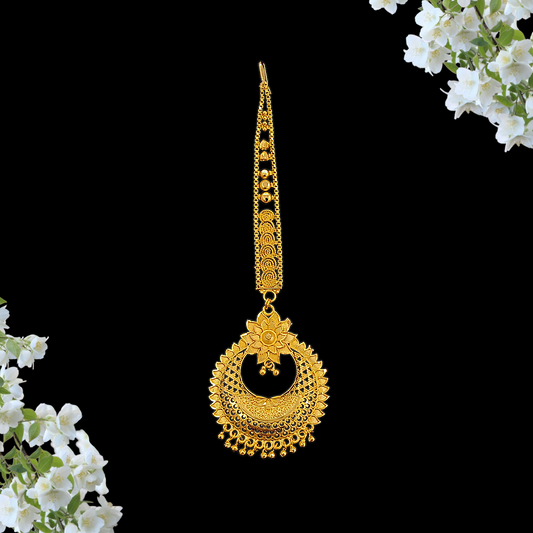 Bridal Tikli design - X - My Golden Wish