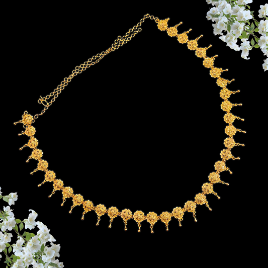 Flower Drop Kamarbandh - My Golden Wish