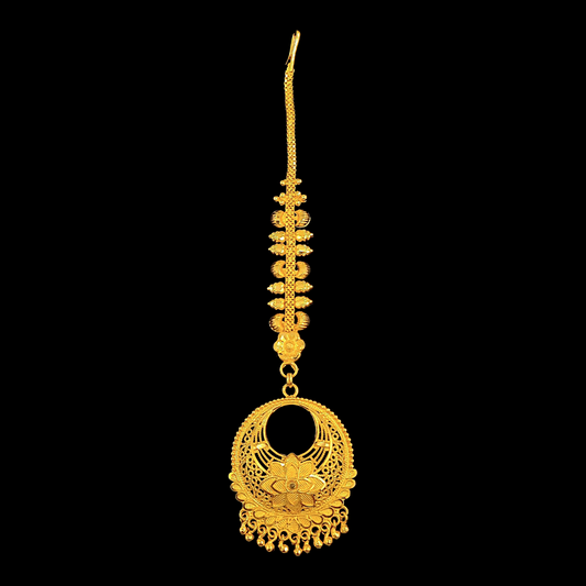 Bridal Tikli design - XII - My Golden Wish