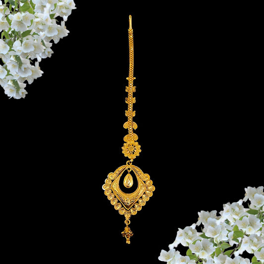 Bridal Tikli design - XVI