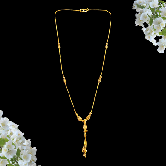 Single Line Drop Chain - My Golden Wish