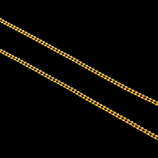 Double Line Ball Chain - My Golden Wish