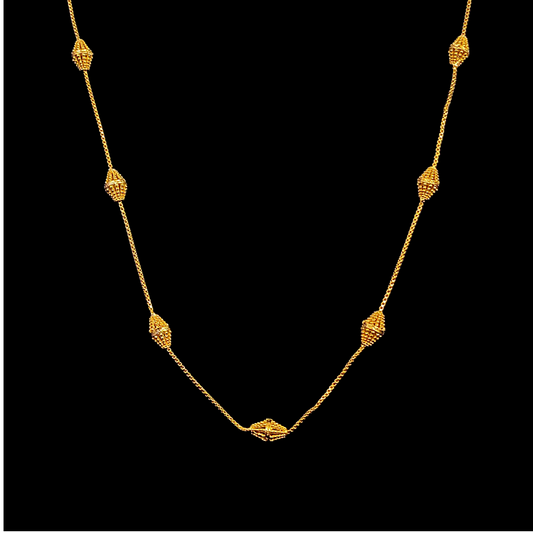 Diamond Shape Ball Chain - My Golden Wish