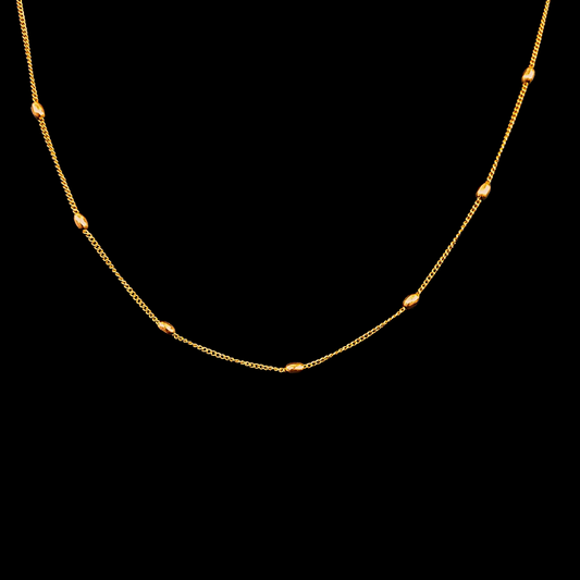 Plain Oval Ball Chain - My Golden Wish
