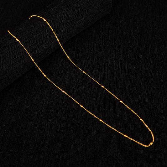 Plain Oval Ball Chain - My Golden Wish