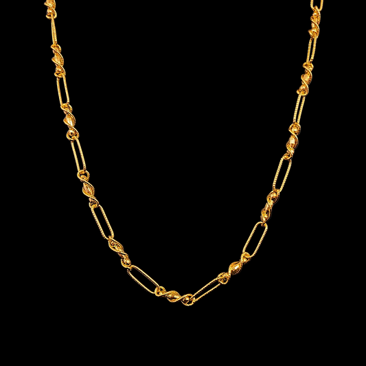 Hollow Pipe Ball Chain - My Golden Wish