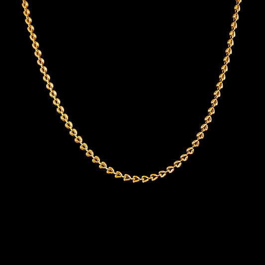 Mini Heart Chain - My Golden Wish