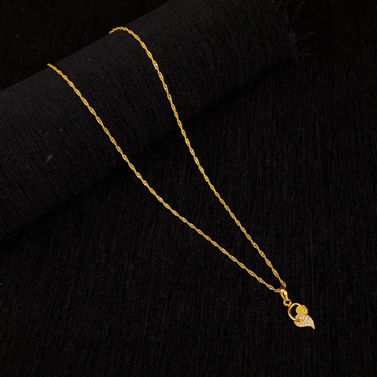 Leaf Pendent Chain - My Golden Wish