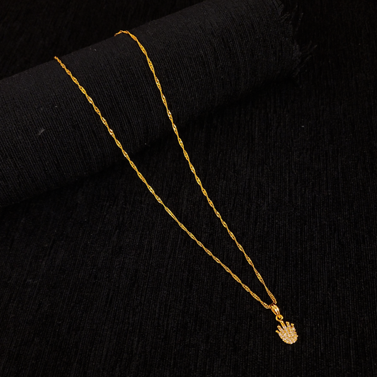 Crown Pendent Chain - My Golden Wish