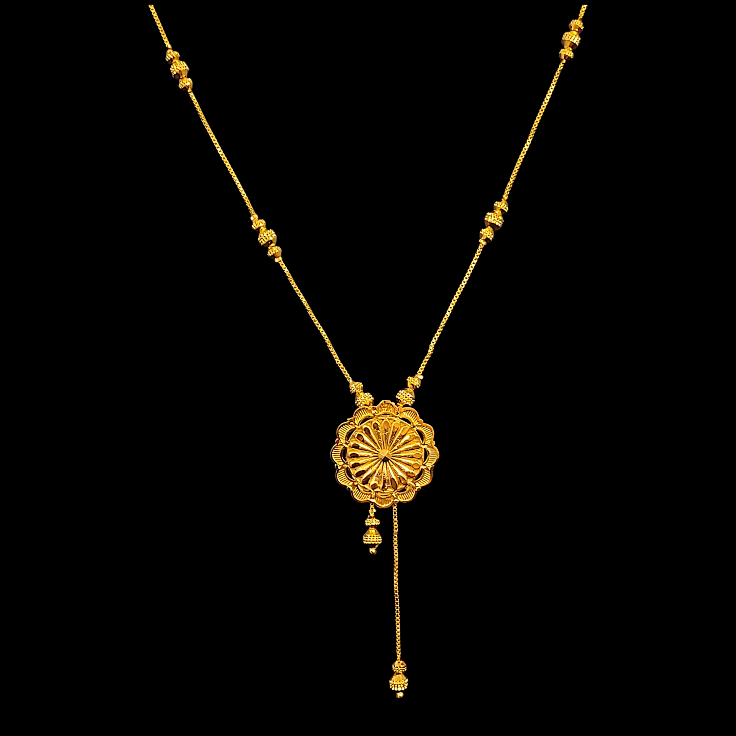 Floral Tie Chain - My Golden Wish