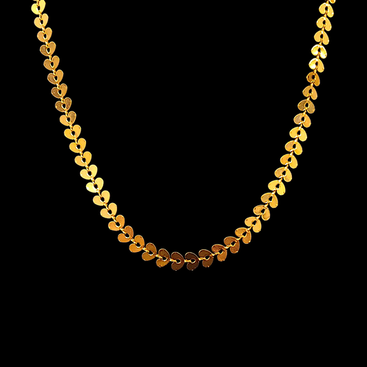 Golden Heart Chain - My Golden Wish