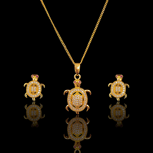 Incredible Kurma Avatar Pendent Set - My Golden Wish