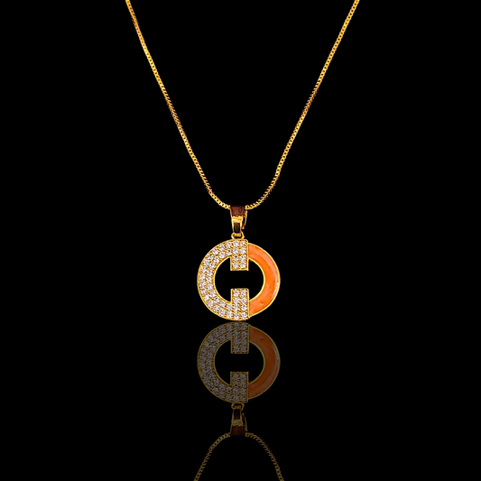 Resin Pendent Chain- III - My Golden Wish