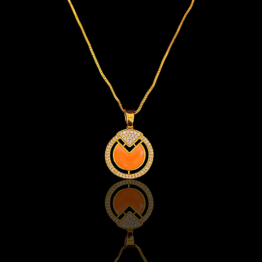Resin Pendent Chain- I - My Golden Wish