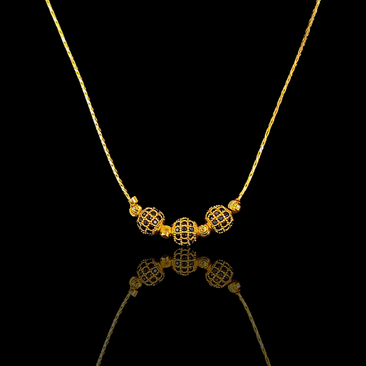 Delicate Ball Chain - My Golden Wish