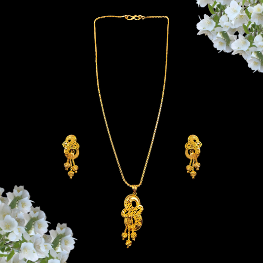 Designer Locket Chain Set - V