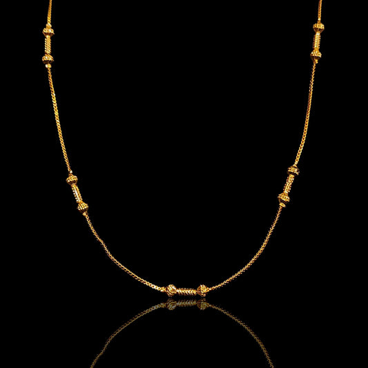 Sleek Pipe Ball Chain