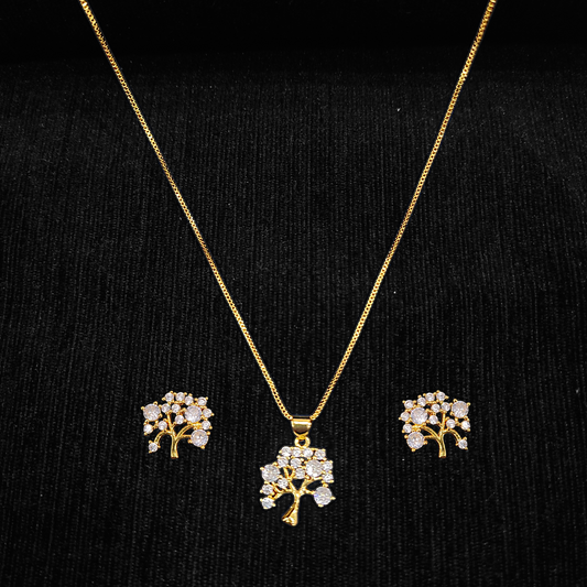 Tree AD Pendant Set - My Golden Wish