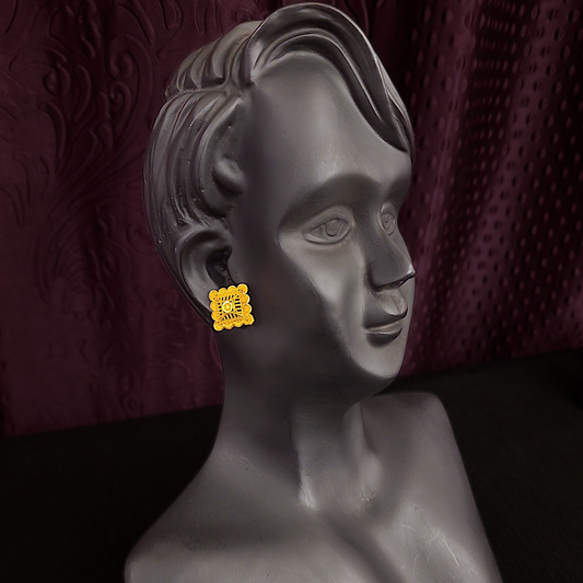 Square stud - II - My Golden Wish