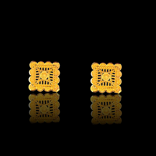 Square stud - II - My Golden Wish