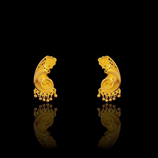 Golden Shell Design Tops - My Golden Wish