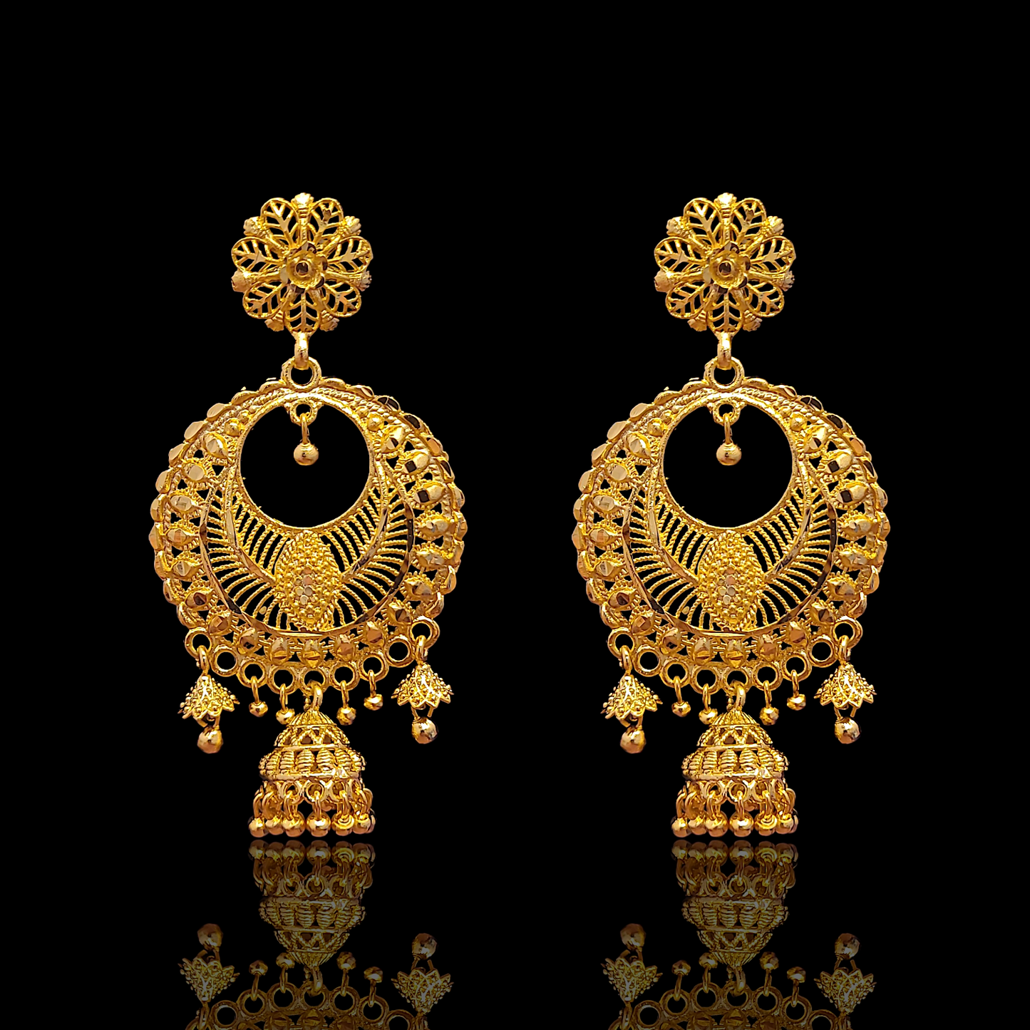 Sabeki Kanbala Jhumka Design I - My Golden Wish