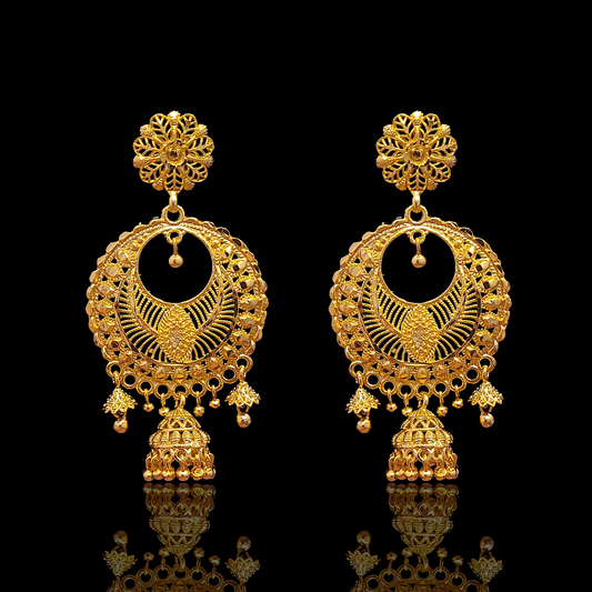 Sabeki Kanbala Jhumka Design I - My Golden Wish