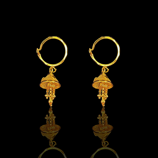 Hoop Earring - My Golden Wish