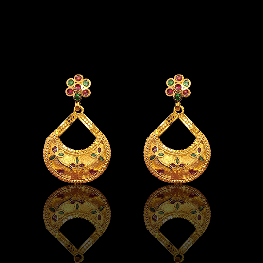 Assam Traditional Minakari Kanbala - My Golden Wish