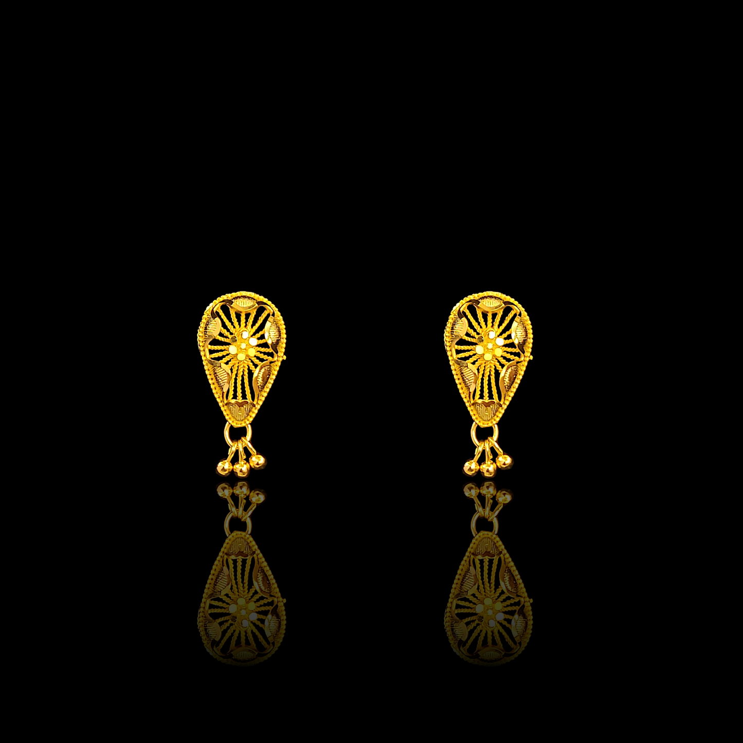 Oval Drop Small Tops - My Golden Wish